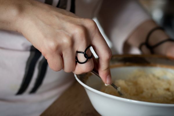 OO rings dámský prstýnek samostatně, černý