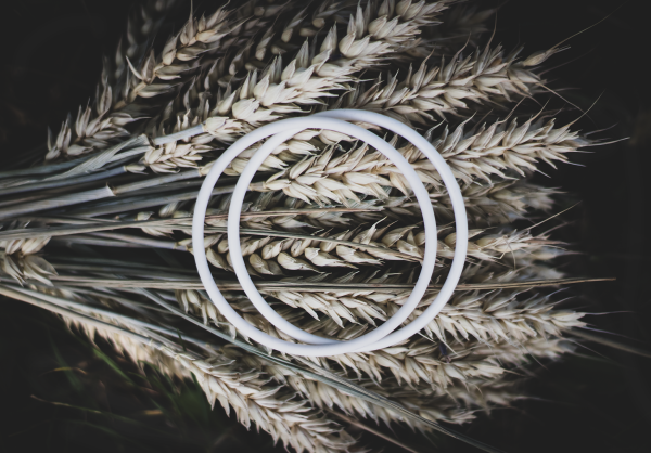 OO rings dámský náramek, bílý, galerie