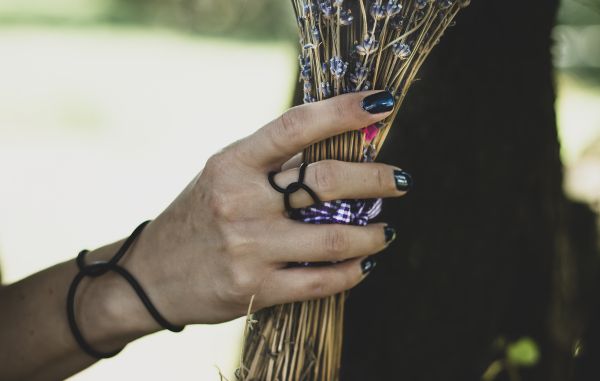 OO rings dámský SET prstýnek + náramek, černý, galerie