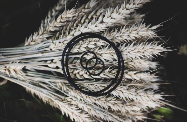 OO rings dětský SET prstýnek + náramek, černý, galerie