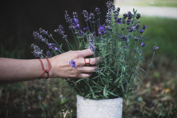 OO rings dámský náramek samostatně, cihlový