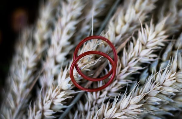 OO rings dámský prstýnek samostatně, cihlový, galerie