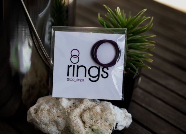 OO rings dámský prstýnek samostatně, černý, galerie